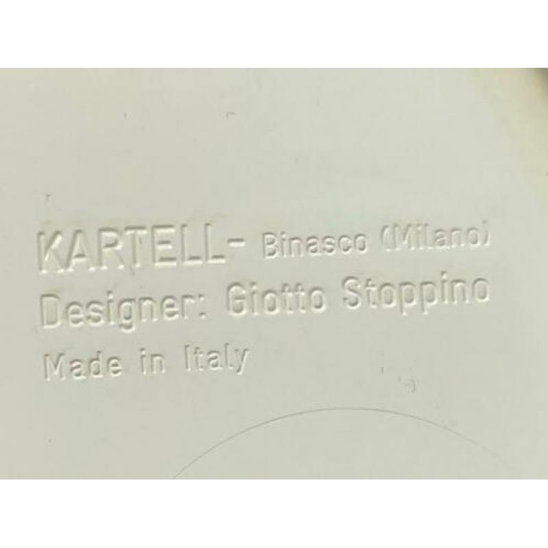 kartell Giotto Stoppino Vintage design tafeltjes