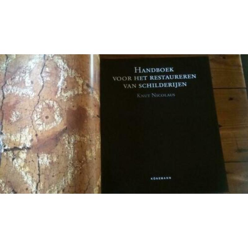 Handboek voor het restaureren van schilderijen.