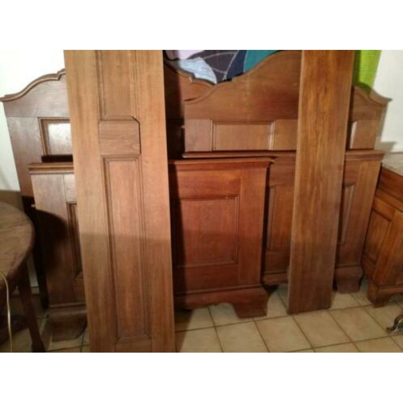 Vintage Eikenhouten Slaapkamer set nabij Hengelo(ov)