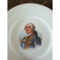 Bijzonder FRANS bordje Louis XVI Toen was geluk