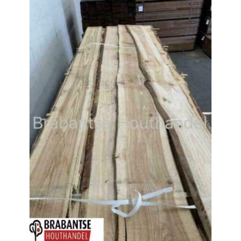 Schaaldelen planken Douglas lariks schutting plank schors