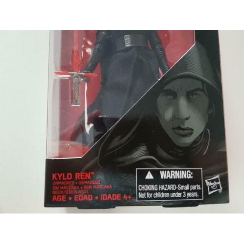 -30% Star Wars Black Series Red 6" 26 Kylo Ren Unmasked