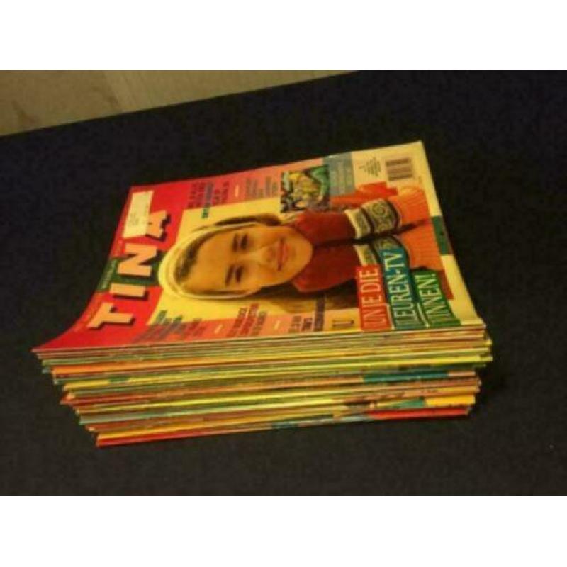 Weekblad TINA tienermeisjes-GEHELE jaar 1992 - 99% COMPLEET!