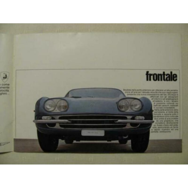 27 Lamborghini 400 GT 2+2 brochure