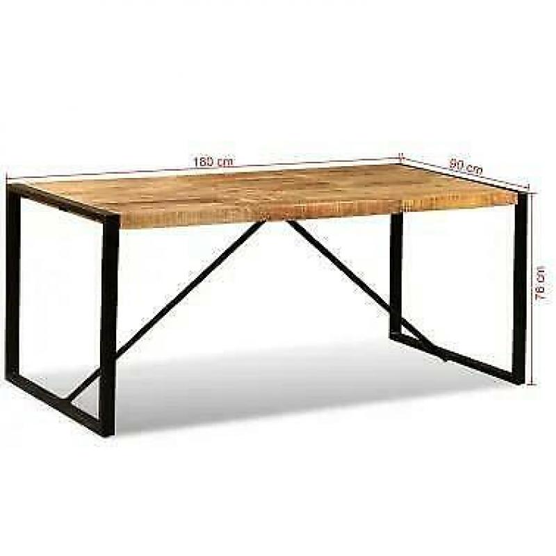 Mango eettafel NIEUW 90x180