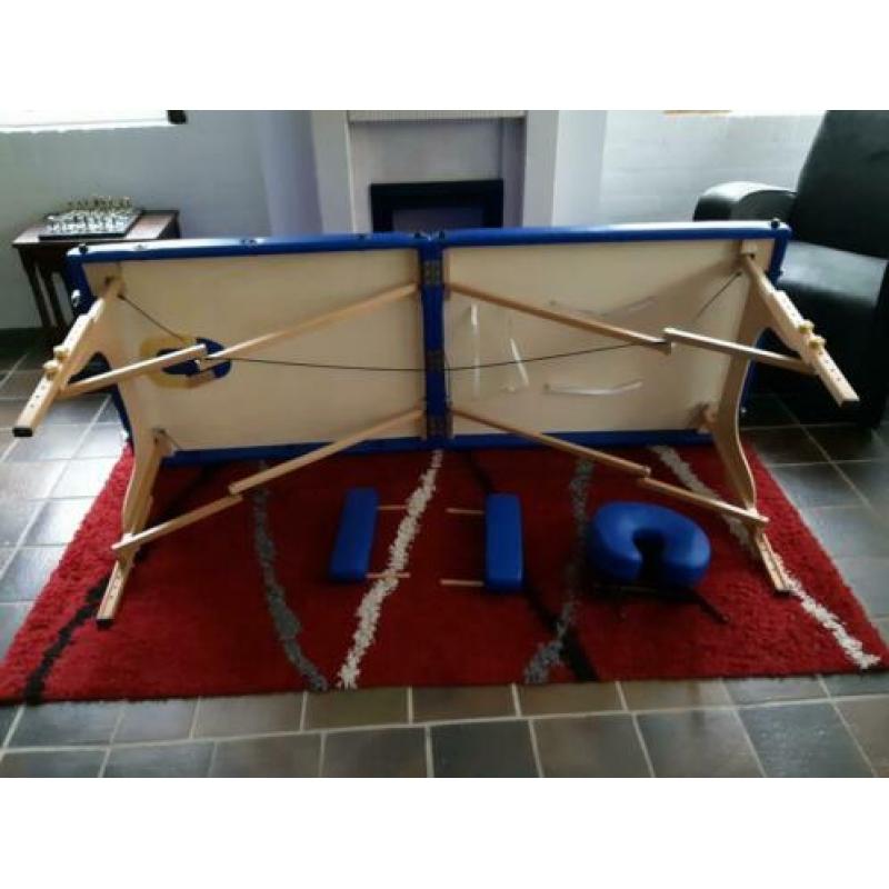 Houtenmassage tafel te koop