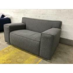 Nieuwe luxe design loveseat in mooie luxe stof