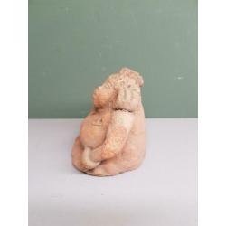 Antiek Terracotta Beeldje. €35,-.