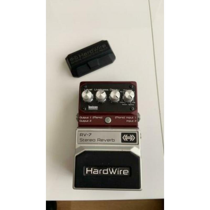 Hardwire RV-7 Stereo Reverb bordeauxrood