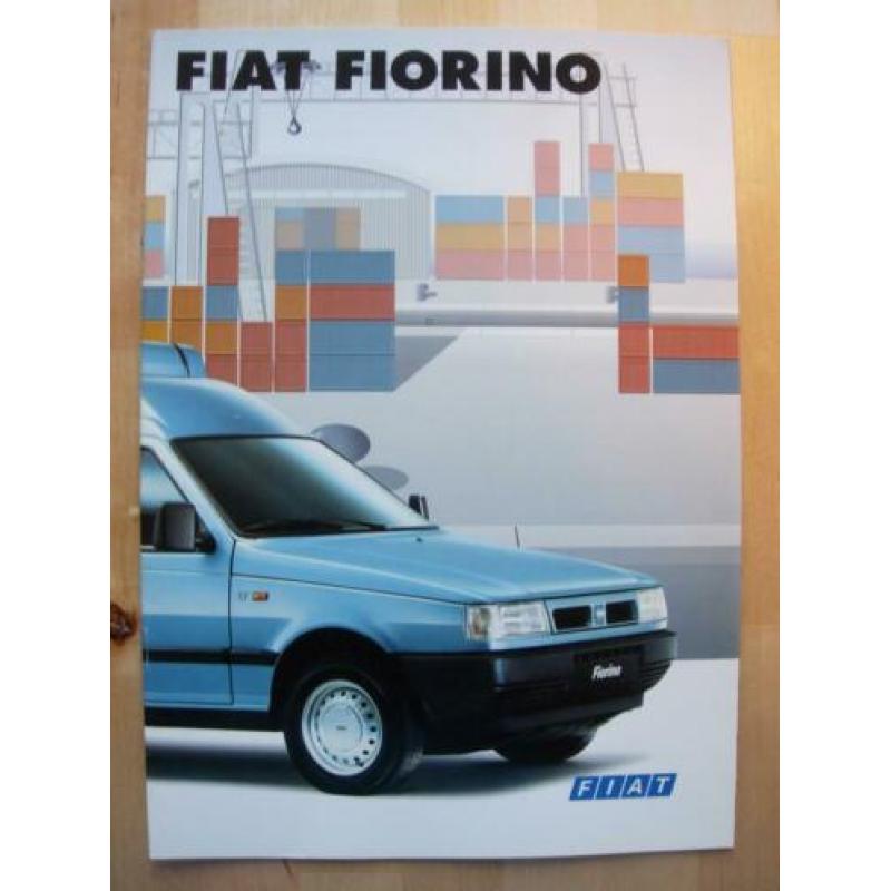 Fiat Fiorino 1998 Brochure – Bestelwagen & Pick-Up