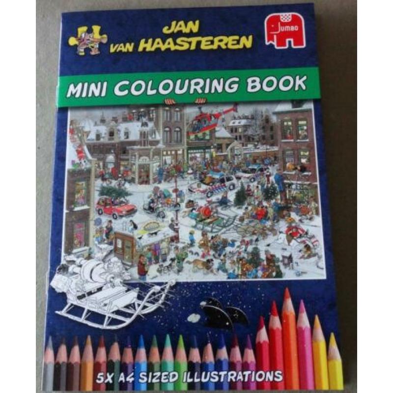 Jan van Haasteren puzzles 2 in 1 doos New Year Party, Santa