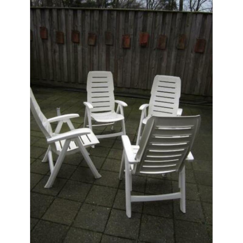 Hartman tuinset, tafel + 4 stoelen Queens club