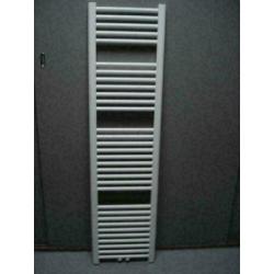 Design radiator 50 cm breed x 165 cm hoog wit met een midden