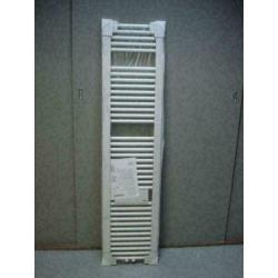 Design radiator 50 cm breed x 165 cm hoog wit met een midden