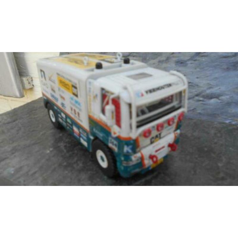 DAF GINAF Ralley truck Paris Dakar vierhouten CAT 1/43