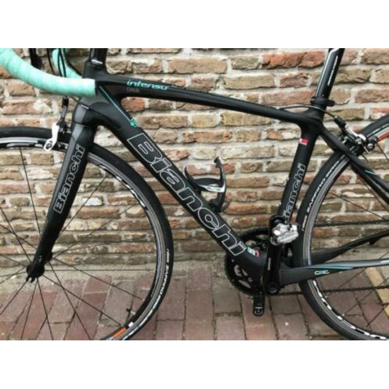 Dames Racefiets: Bianchi Intenso Dama Bianca 105 11 CT