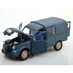 Citroen 2CV Fourgonette AK350 1966 Blauwgrijs 1-18 Norev