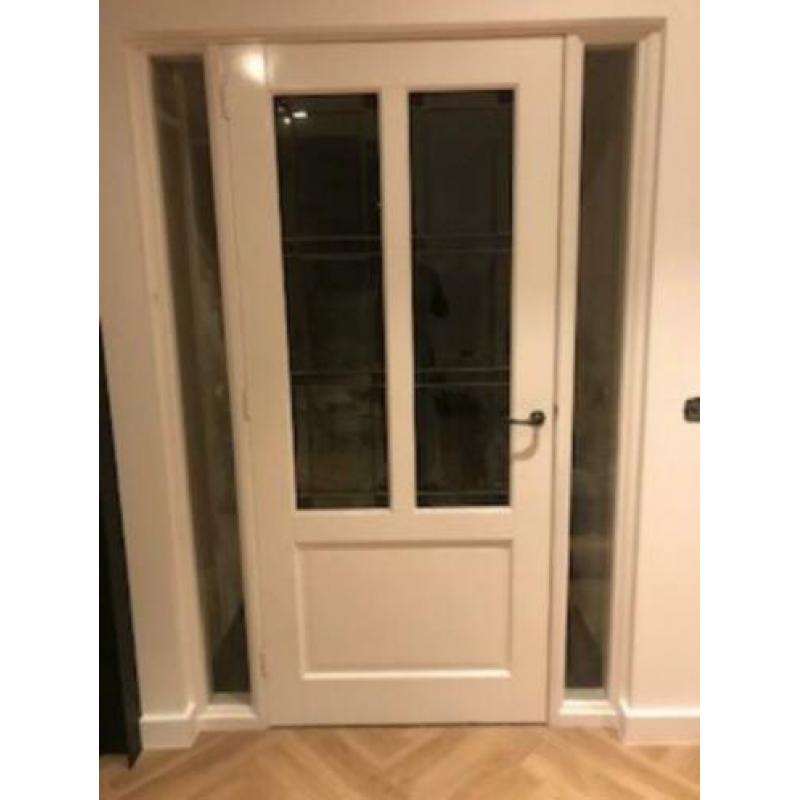 binnendeur glas in lood stom 211,5 x93