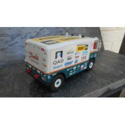 DAF GINAF Ralley truck Paris Dakar vierhouten CAT 1/43