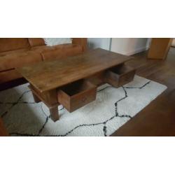 Salontafel eiken hout