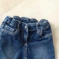 Jeans, setje ondergoed, regenbroek, shirt l.m., mt. 98-104