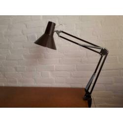 Vintage retro bureaulamp schaarlamp architectenlamp jaren 60