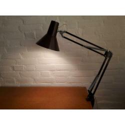 Vintage retro bureaulamp schaarlamp architectenlamp jaren 60