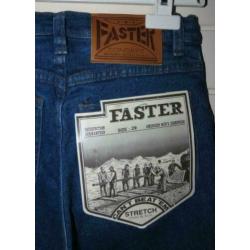 Faster blauwe jeans W29