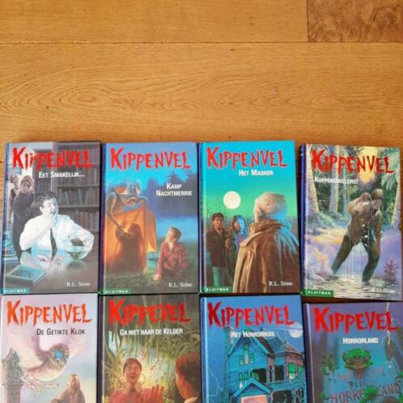 15 x boek Kippevel van R.L. Stine