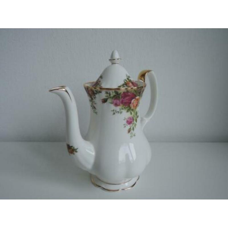 Prachtige koffie/thee pot Royal Albert Old Country Roses 0,8