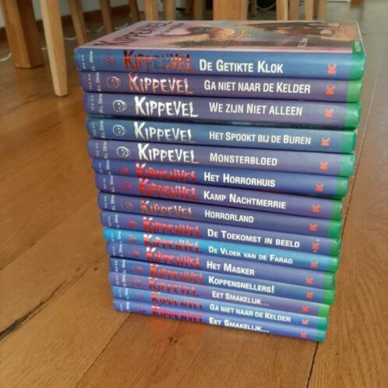 15 x boek Kippevel van R.L. Stine