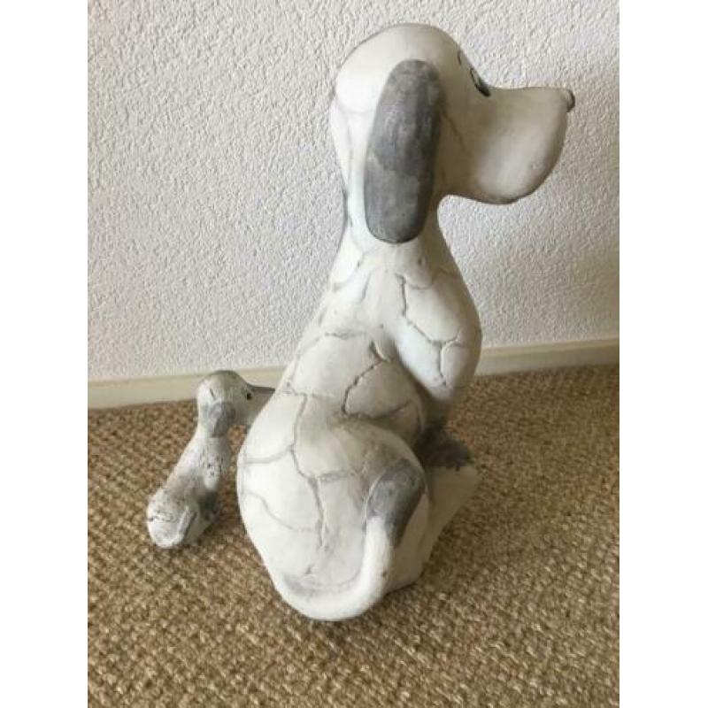 Aardewerk hond ?? 0.40 cm.doe je bod.