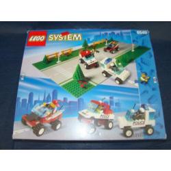 Lego system 6549 Road block runner NIEUW (1997)