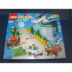 Lego system 6549 Road block runner NIEUW (1997)