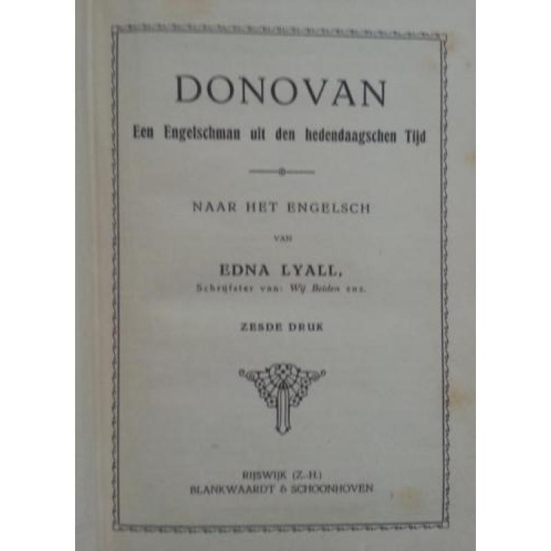 Edna Lyall - Donovan (Een Engelschman uit den hedendaagschen