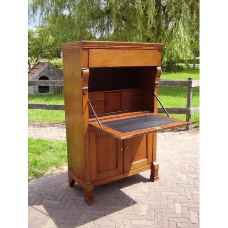 Antieke Eiken Secretaire Holland 1820