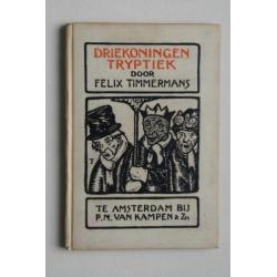 2 X F. Timmermans, DRIEKONINGEN TRYPTIEK & DE ZEER SCHOONE