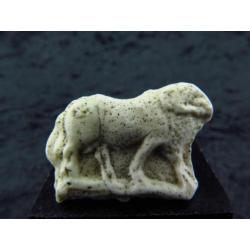 Egyptian white glass Ram