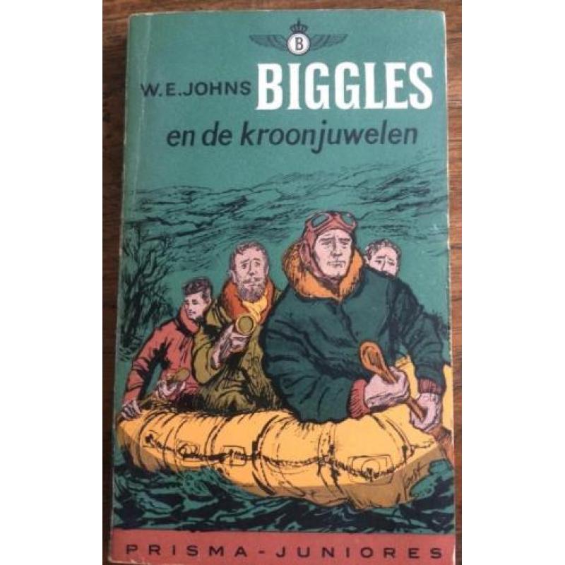 Boeken van Biggles in oude Pocket-uitgave