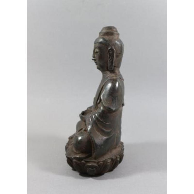 Bronzen boeddha met Dhyana Mudra China