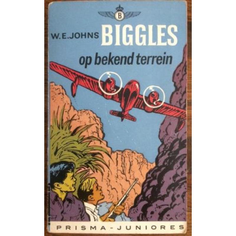 Boeken van Biggles in oude Pocket-uitgave