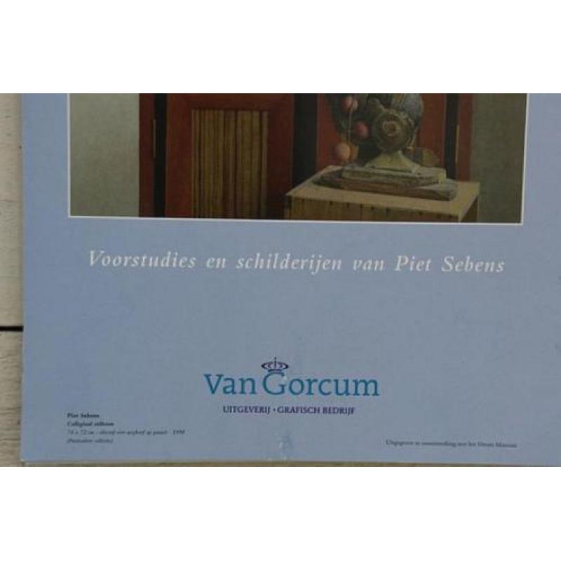 Piet Sebens, voorstudies schilderijen, kalender 2007