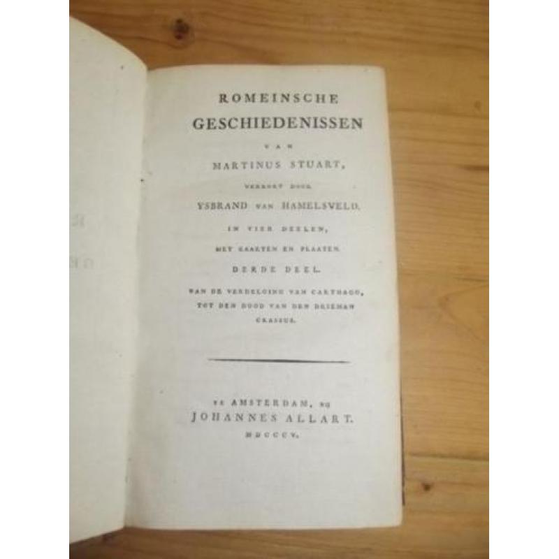 martinus stuart romeinsche geschiedenissen 1803/1806