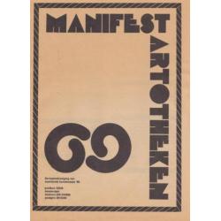 Typografisch/lithografisch manifest Artoteken 69