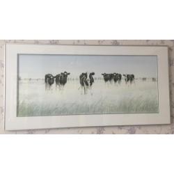 Grote aquarel Wiebe van der Zee nwpr 1300,- nu voor minder d