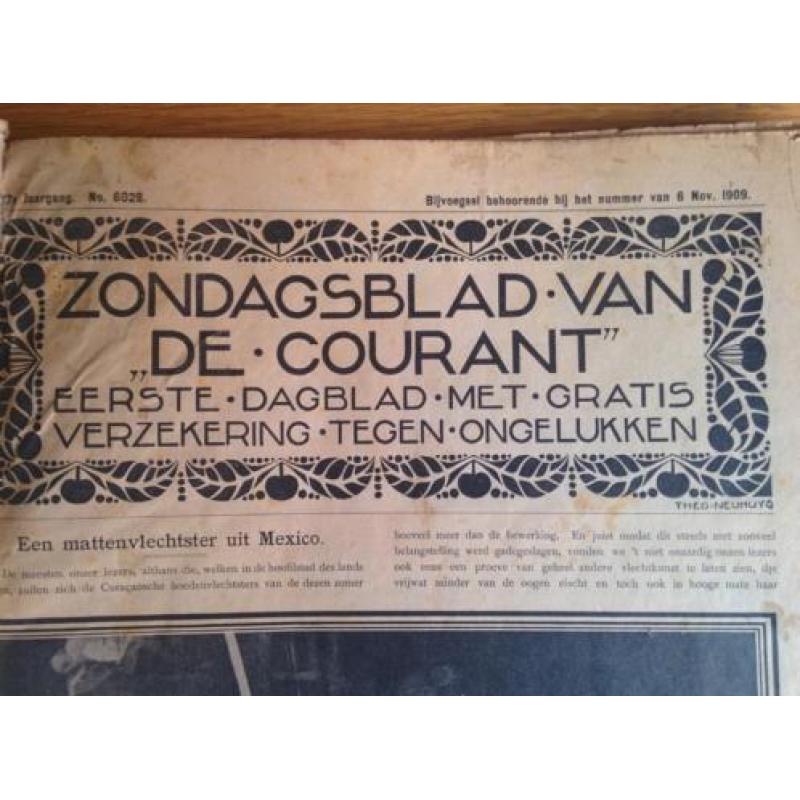 Zondagsblad van "De Courant"