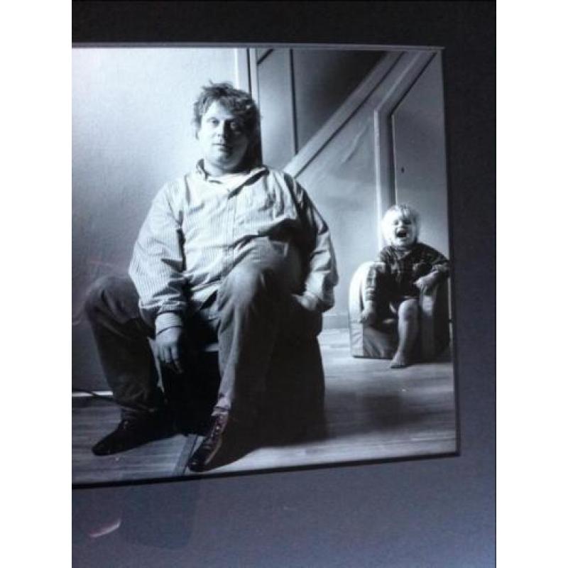 Foto Sake Elzinga :Theo van Gogh en zoon