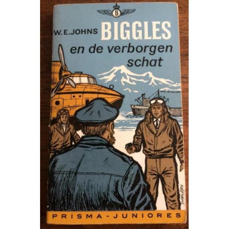 Boeken van Biggles in oude Pocket-uitgave