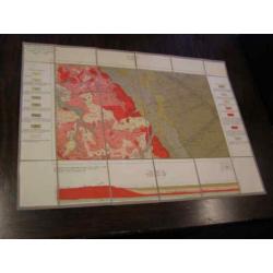 Geologische kaart No12 Assen 1938 kaart 3 en 4 (A16 1301) H