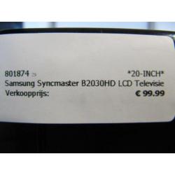 Samsung Syncmaster B2030HD LCD Televisie 801874